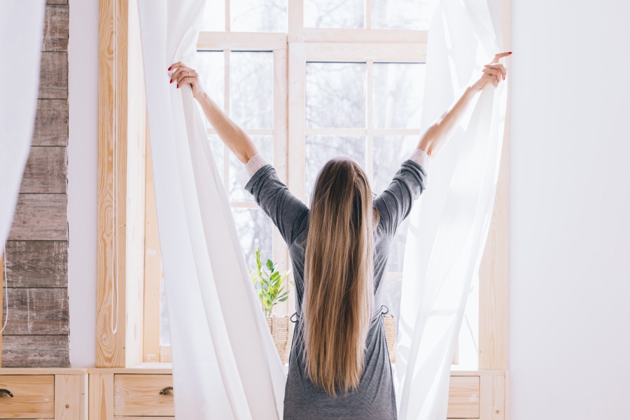 Open the window for fresh air to come. Try these 20 most powerful morning habits to start a day great. Best morning routine of successful people. 