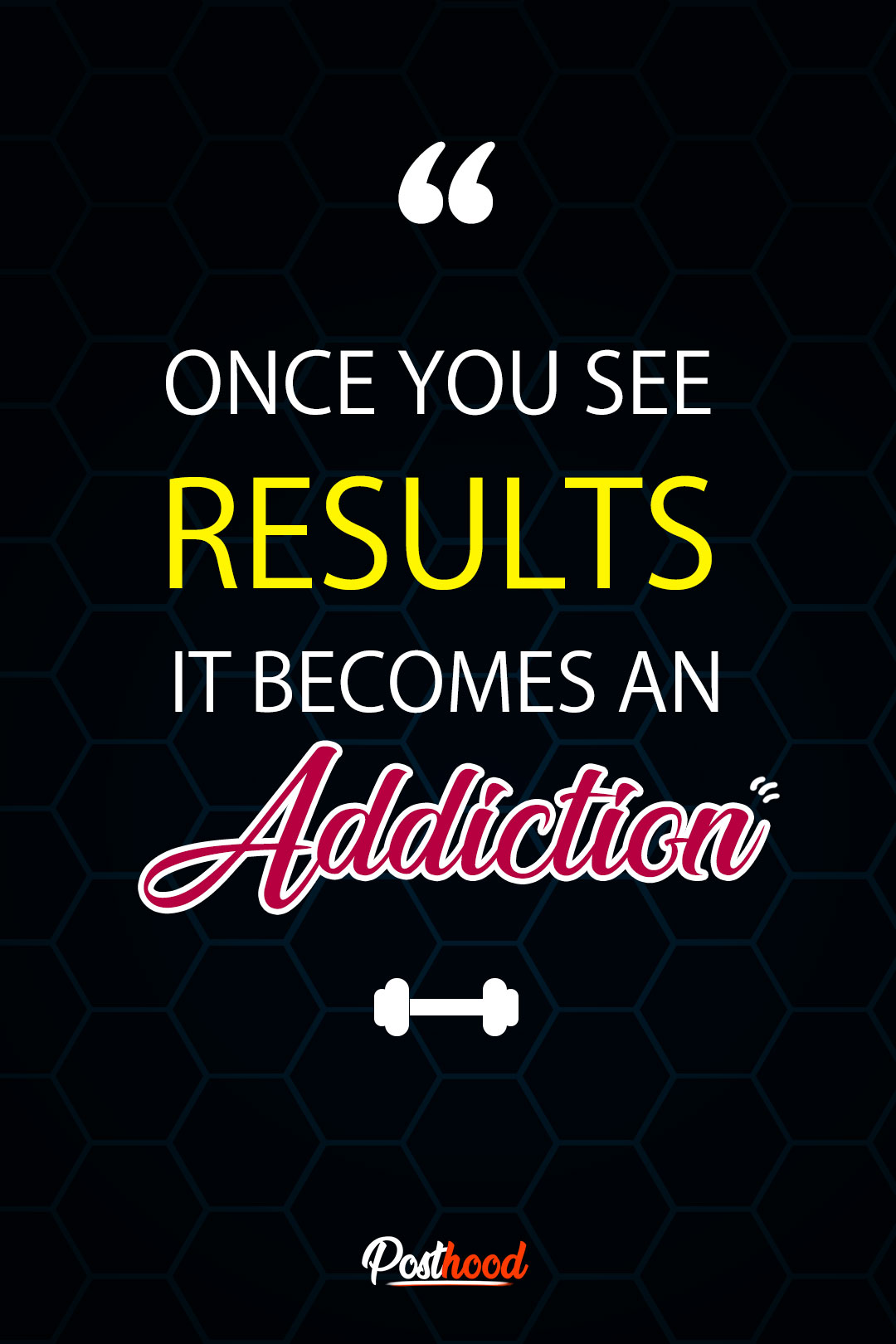 Once you see results, it becomes an addiction. Fitness Motivation Quotes to Break Out of Your Comfort Zone.