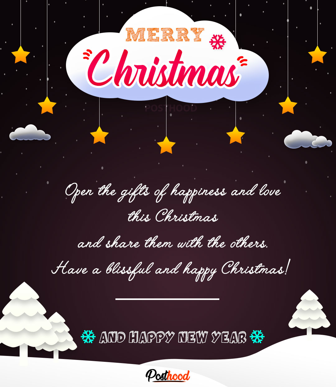 Find 25 cute Christmas messages for your family and friends. Send your love and blessings through these heartwarming Christmas and New Year wishes.