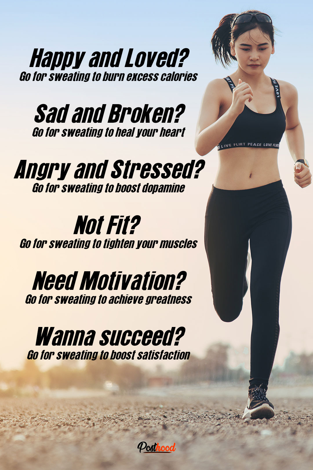 Fitness motivation for beginner. Find out how to start workouts at home and exercise your body.