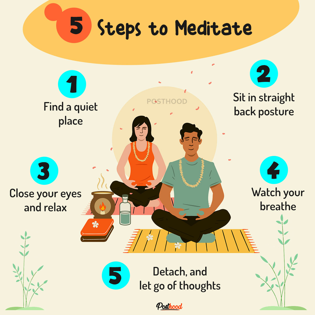 How to meditate easily? Learn these powerful steps to meditate easily. This beginners guide for meditation will help you to learn simple techniques to stay focused easily.