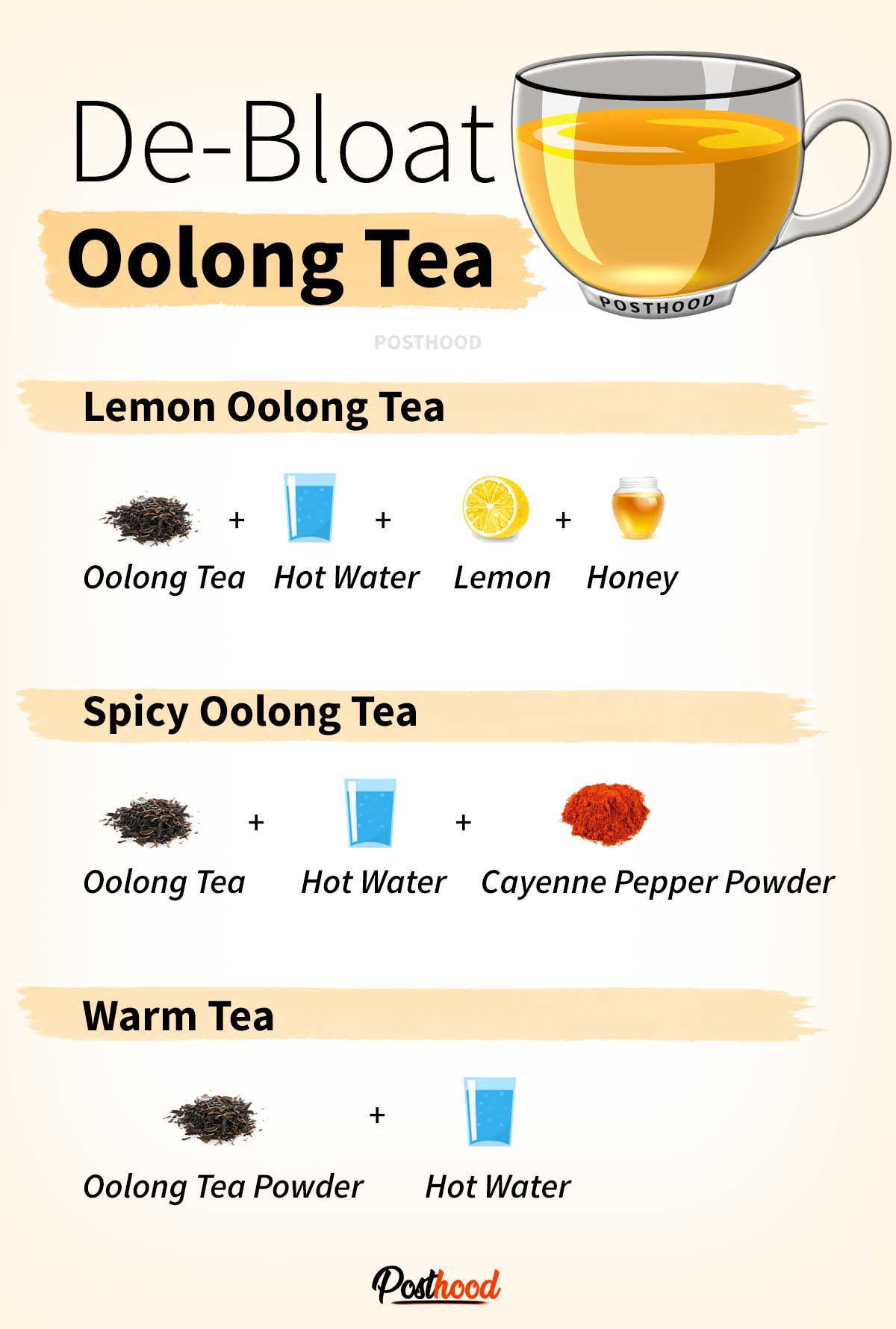 De-bloat oolong tea. Know how to prepare, benefits, and when to drink for weight loss and flat belly. 5 best herbal tea that helps in weight loss.