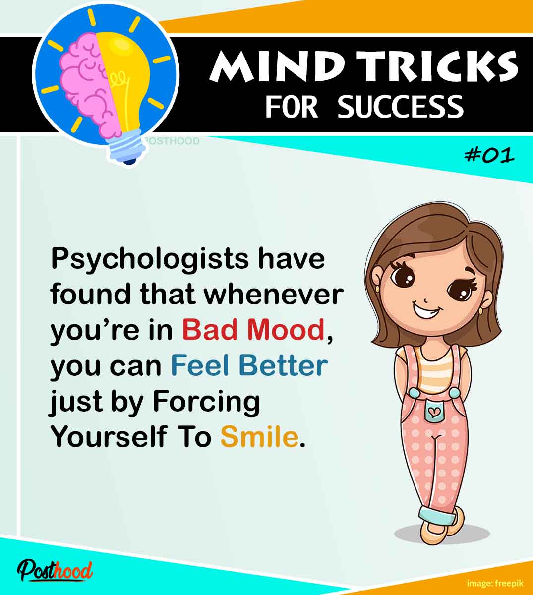 Explore some of the interesting mind tricks that can help you become successful and achieve your desired goals fast.