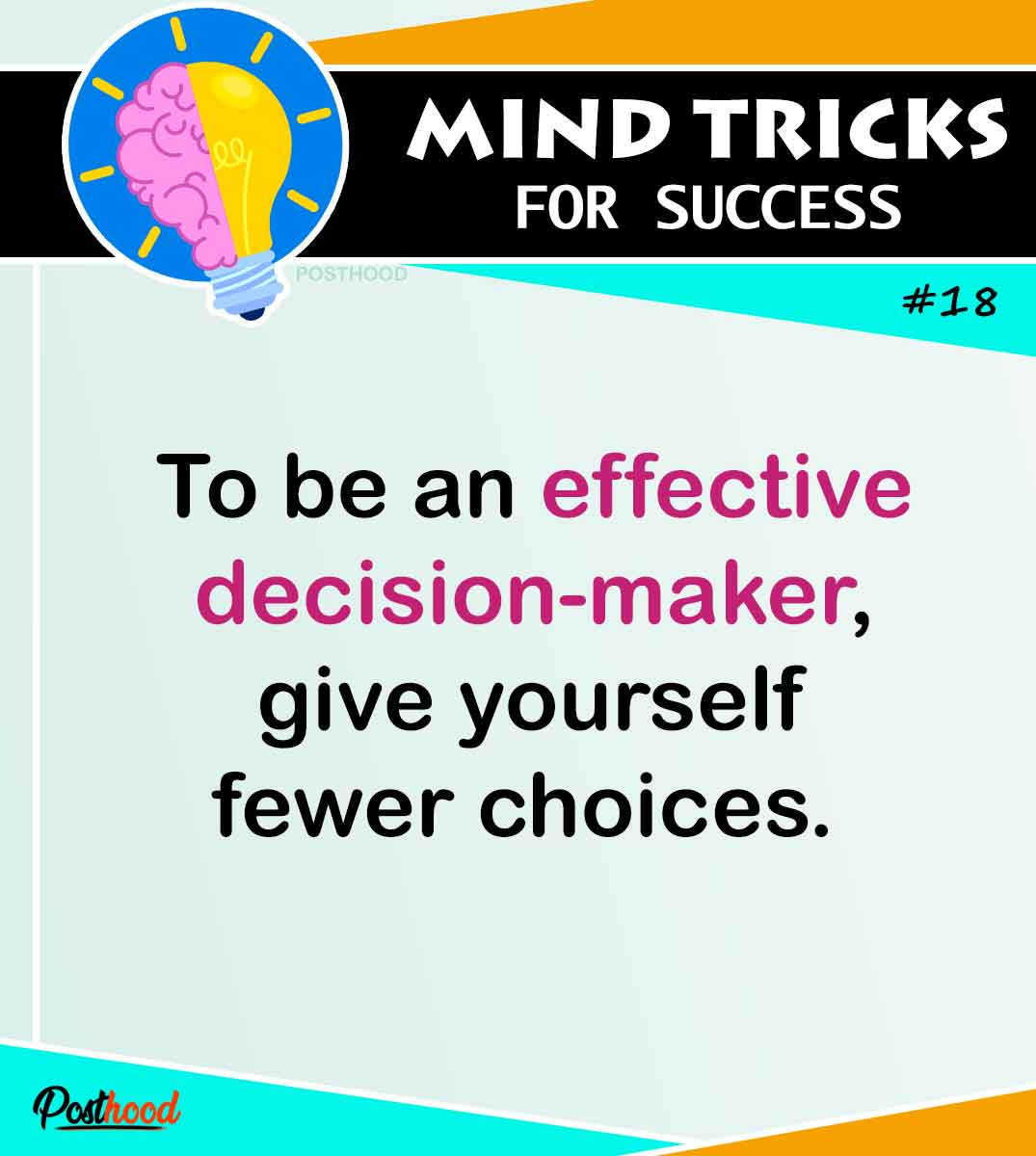 Want to improve your decision-making skills with these amazing psychological hacks that will boost your logical thinking for success. 