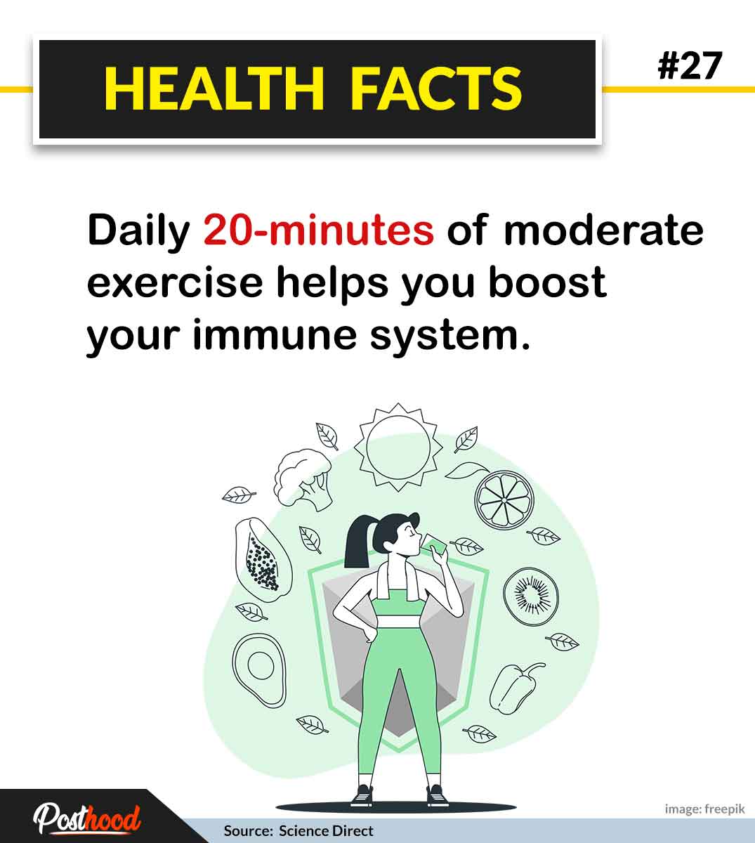 Want to build stronger immunity? Try to move your body as much as possible. Know more helpful health and fitness facts that can improve your life.