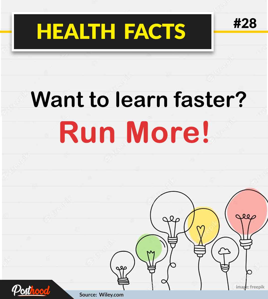 How do you boost your brain power? Science says that running helps you a lot in learning and boosting creativity. Know more other interesting health and fitness facts.