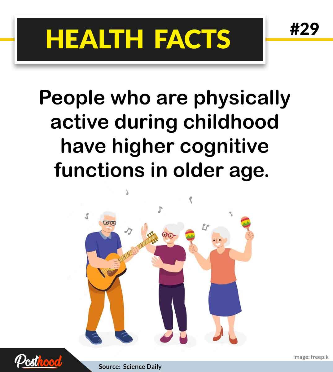 Wondered how some people are absolutely fit and active at later stages of their lives? Read more on such health facts that can help you get an active mind and body.