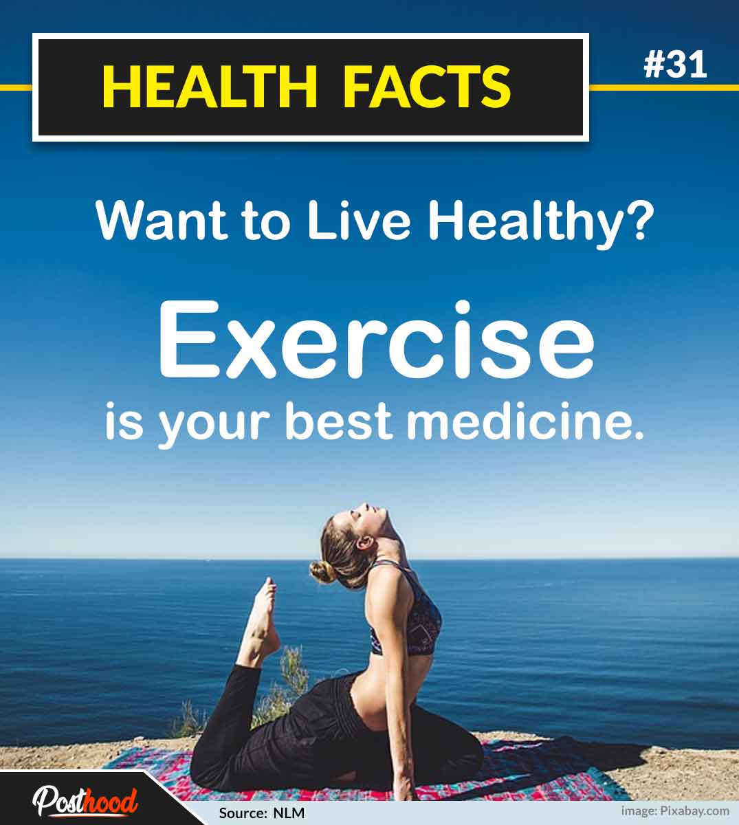 Want to live a healthy and happy life? Try adopting these 60 interesting health facts about the human body that you must know.