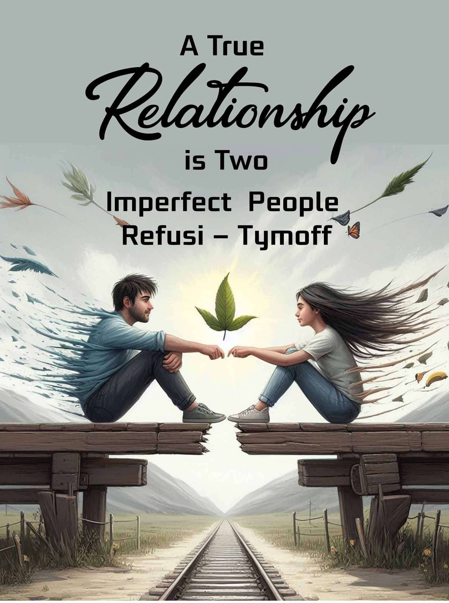 A True Relationship is Two Imperfect People Refusi – Tymoff – Posthood